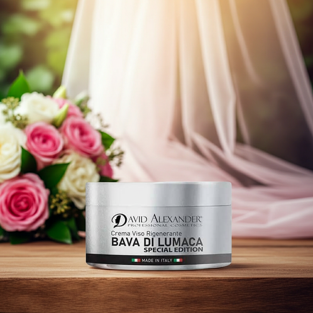 Crema Viso alla Bava di Lumaca 50 ml – Idratante, Antirughe e Antimacchia