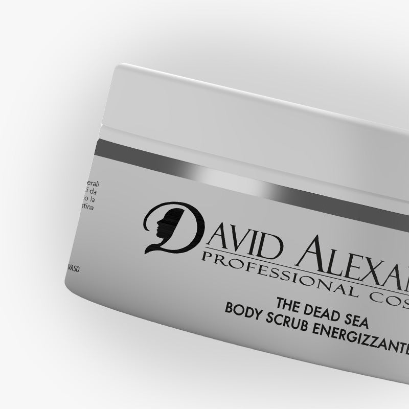 SCRUB CORPO ESFOLIANTE CON SALI DEL MAR MORTO - david alexander skin lab