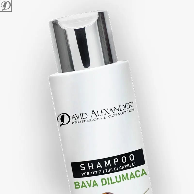 SHAMPOO ALLA BAVA DI LUMACA E ACIDO IALURONICO 100 ML - david alexander skin lab