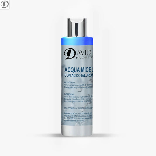 ACQUA MICELLARE BIFASICA AL ACIDO IALURONICO - david alexander skin lab
