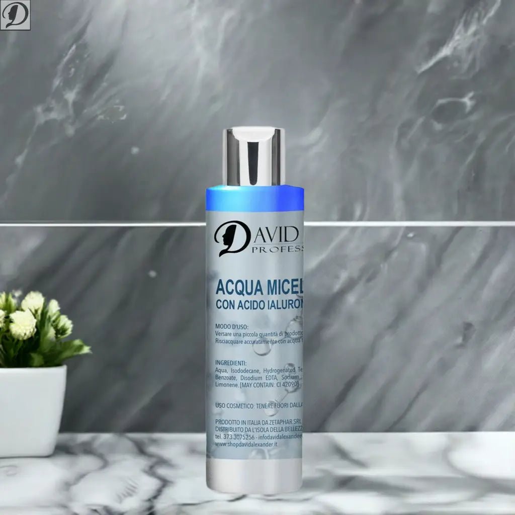 ACQUA MICELLARE BIFASICA AL ACIDO IALURONICO - david alexander skin lab