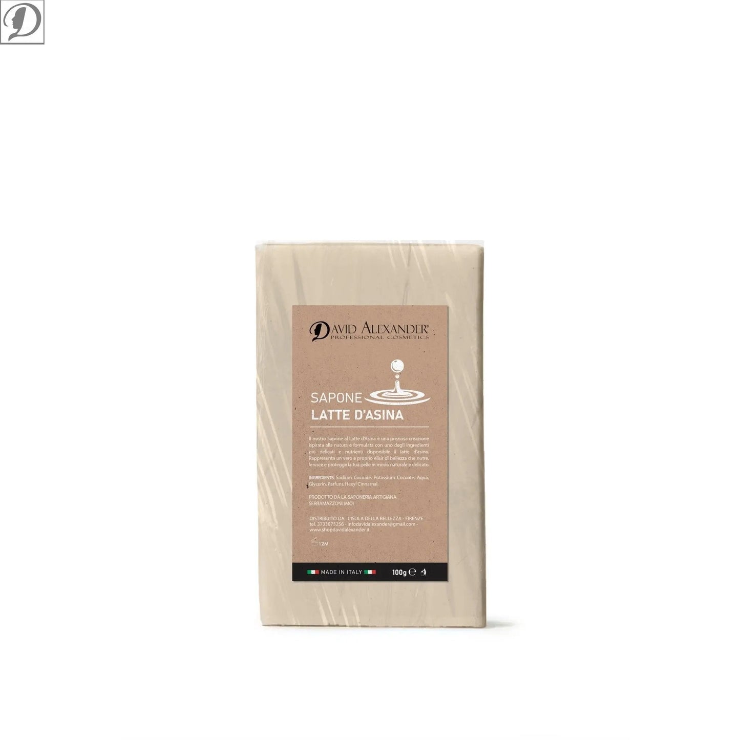 SAPONE VEGETALE AL LATTE D'ASINA - david alexander skin lab